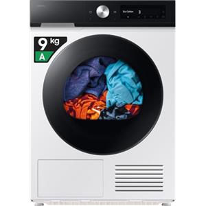 Samsung Asciugatrice Bespoke AI F-DT90DB78GE3M, 9 kg, Pompa di Calore, Wifi, QuickDrive, AI Dry, Sensore Optimal Dry, Display AI Control, 3 Mesi Garanzia Extra, Carica Frontale, 60L x 85H x 60P cm