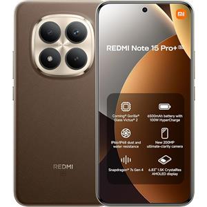 Xiaomi Redmi Note 15 Pro+ 5G Dual Sim 8GB / 256GB - Mocha Brown - ITALIA BRAND