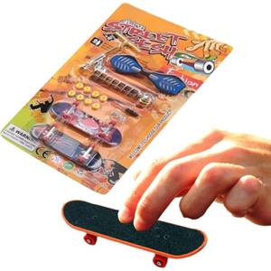 Generico Finger Skateboards | Collectible Skateboard Set For Kids | Mini Alloy Skate