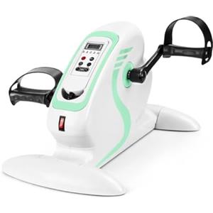 DongDongQiang Pedaliera elettrica per terapia riabilitativa / Mini cyclette per ginnastica assistita attiva-passiva di braccia e gambe