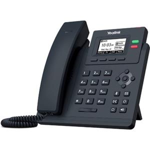 Yealink SIP- T31W, telefono IP, grigio, cornetta con filo, 2 linee, 1000 voci, LCD