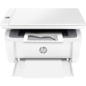 HP LaserJet M140w 7MD72F, Stampante Multifunzione Laser A4, Monocromatica, Stampa Fronte e Retro Manuale in Bianco e Nero, 20 ppm, Wi-Fi, Smart, Bianca