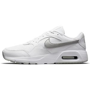 Nike Air Max Sc, Scarpe da Ginnastica Donna, Bianco (White/Mtlc Platinum-Pure Plati), 41.5 EU