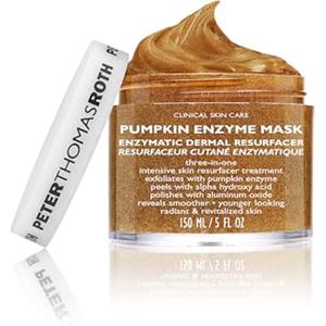 Peter Thomas Roth Pumpkin Enzyme Mask 150ml - Maschera Esfoliante Viso con Enzimi di Zucca, Peeling AHA e Cristalli di Ossido di Alluminio, Anti-Age, Rinnovamento, Pelle Liscia, Luminosa e Giovane