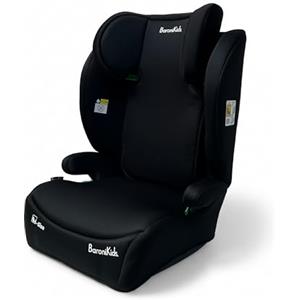 Baroni Kids Rialzo Auto con Schienale i-Size 100-150 cm, Poggiatesta Regolabile, Seduta Imbottita, Rivestimento Removibile e Lavabile (Standard)