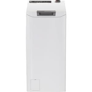 Hoover H-WASH 500 Lavatrice 7 Kg, Libera Installazione, Carica dall'Alto, Classe A, 1400 Giri, App hOn, Intelligenza Artificiale, Vapore, AxLxP 86x41x60 cm, Bianca - THOS476TM5-S