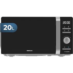 Cecotec Forni a Microonde Combinati con Grill Proclean 5010 Inverter. 20L Capacità - Scongela, Riscalda e Cucina 700W, 5 Livelli di Potenza, Display LED, Piatto Girevole da 245mm, Timer, 8 Modalità