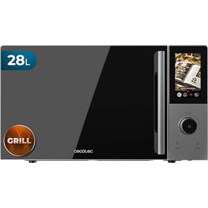 Cecotec Microonde Digitale Convezione Grill 28L Convection 2800 Touch. 900W 5 Livelli, Grill 1200W, Convezione 2200W, 8 Programmi, Piatto 315 mm, Timer e Segnale Fine per cotture rapide e uniformi