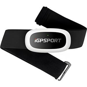iGPSPORT HR50 cardiofrequenzimetro Bluetooth & ANT+ per Ciclismo, corsa, fitness (fascia toracica morbida)