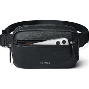LATMAP Marsupio Donna Tracolla, Sling Bag, Borsa a Tracolla in Pelle PU, Piccola Borsa Cintura Moda