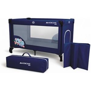Mobiclinic®, Lettino da viaggio, Culla neonato, 2 in 1, Pieghevole ultracompatto, Materasso rimovibile, Mofli, Fino a 15 kg, Traspirante, Ingresso laterale con cerniera, Box per bambini, Ruote