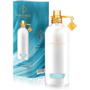 NOSE & NOSE MILANO Risveglio Mediterraneo Profumo Unisex Extrait de Parfum Equivalente e Ispirato Risvelium - Profumo di Lunga Durata e persistente, Fragranza Intensa con 30% di Essenza Pura 100 ml