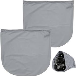 TenaLucy 2 Pezzi Zaino Sci, 43-46 CM Sacca Porta Sci, Ski Helmets Porta Borse, Universali Accessori Casco Scis, Copri Casco Scis con Coulisse per Cascos da Moto Basket Fitness Attività (Grigio)