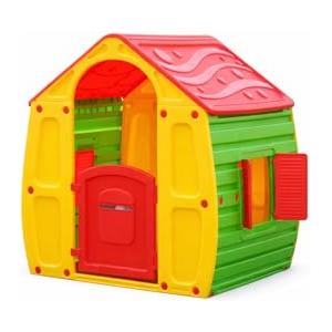 AVANTI TRENDSTORE - Magical House - Casetta da Gioco per Bambini Colorata in plastica per divertirsi al Massimo Sia all'Interno Che all'Esterno. Dimensioni: Lap ca. 102x109x90 cm