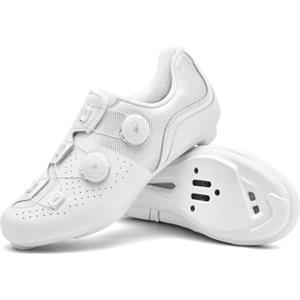Hixingo Scarpe Ciclismo Strada Uomo, da Donna, Compatibili Pedali SPD SPD-SL Look Delta, Scarpe MTB Bike per Bici da Strada, Unisex Scarpes Ciclismo MTB Traspirante All'aperto per Bici 37-47 EU