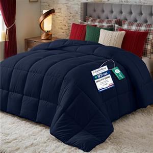 Utopia Bedding Dekbed 180 x 200 cm, 370 GSM Microvezel Dekbed met hoeklabels - Gestikt donzen alternatief Dekbed (Marina)