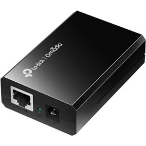 TP-Link PoE150S PoE Injector IEEE 802.3af, 2 Porta RJ45 10/100/1000Mbps, Auto determina i parametri elettrici necessari