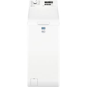 Electrolux EW6T57A Lavatrice Carica dall'Alto, Capacità 7 kg, Classe A, PerfectCare 600 con SensiCare, Programma Vapore Anti-Allergy, Motore Inverter+, TimeSave, 890x400x600 mm, Bianca