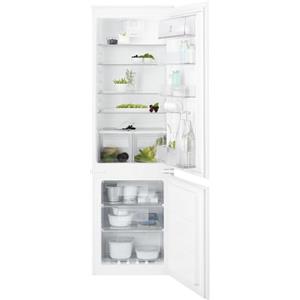 Electrolux Frigocongelatore a Incasso Combinato ENT6TE18S TwinTech Total No Frost, 340L, Spazio per alimenti freschi, Illuminazione LED, Colore Bianco