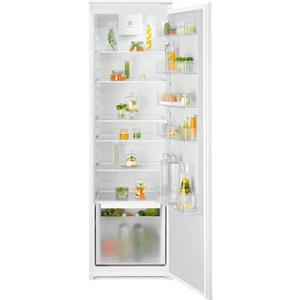 Electrolux Frigorifero da Incasso Serie 600 Monoporta ERD6DE18S4 - 310 L, Classe E, Ventilato, 32 dB, Porta Reversibile, LED, Built-in, L 54,6 cm H 177,2 cm