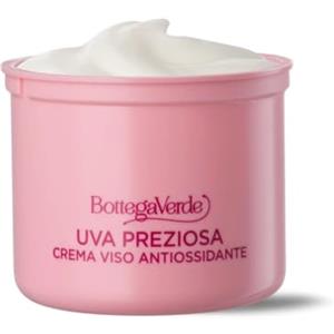 Bottega Verde - Uva Preziosa Ricarica Crema Viso, 50ml, Antiossidante e Idratante, con Estratto Iperfermentato di Uva Rossa, per Pelli Normali