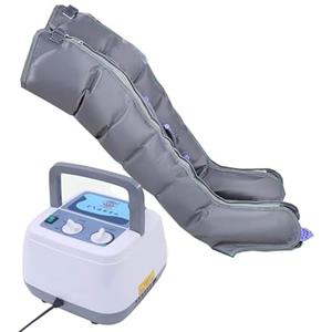 LoJax Pressoterapia per Casa, Pressoterapia Linfodrenaggio Gambe 6 Camere | Professionale Presso Terapia Gambe Linfodrenante, Apparecchio Massaggiatore per Circolazione Drenaggio Linfatico, 30-240 mmhg