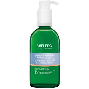 WELEDA - Olio detergente struccante, rimuove delicatamente il make-up anche waterproof senza seccare la pelle, ideale per le pelli sensibili, lascia la pelle vellutata senza ungere- 1x150 ml