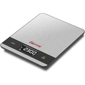 Girmi PS05 Bilancia Cucina Digitale 5 kg, Pesa Alimenti Precisa 1g