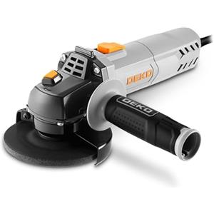 DEKOPRO Smerigliatrice Angolare: DEKOPRO 115mm 750W Smerigliatrice angolare elettrica con cavo, moletta elettrica 12.000 giri al minuto, per smerigliare grande, lucidare e levigare