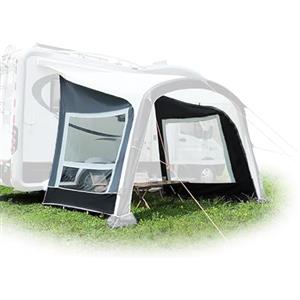 Unikka Wanderer II Parasole gonfiabile per roulotte, camper, compatibile con tenda da sole multimodale (grigio, questo è solo accessorio. Pannello laterale) x 2