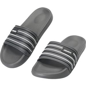 JOMIX Ciabatte Uomo Sport Sandali Uomo Estivi Antiscivolo Ciabatte Piscina Mare EVA Leggere Comode Scarpe Casa Uomo Grigio 42