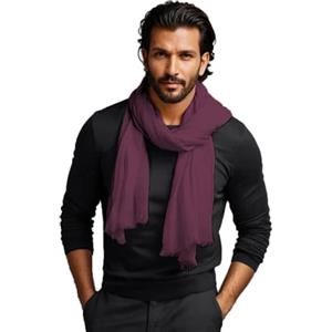 creazioni unique Sciarpa Uomo in Fibra di Bamboo Primavera Estate MADE IN ITALY - Foulard Sciarpa Uomo Leggera e Traspirante