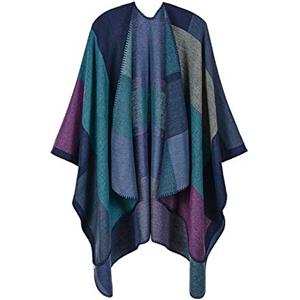 Kobilee Foulard Donna Caldo Invernale Cashmere Pashmina Lana Grande Leggera Stola Foulard Firmata Grande Morbida Scialle Sciarpa Nera Elegante