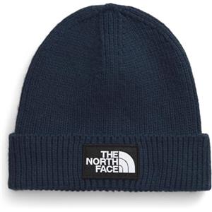 The North Face TNF Berretto con Risvolto con Logo | Taglio Classico Berretto Invernale a Costine per Uomo e Donna, Logo Intrecciato o Stemma Icona Ricamato, Blu Navy, Taglia Unica