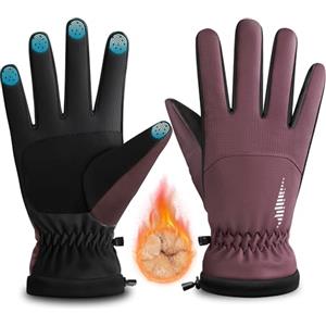 rivmount Guanti invernali da uomo donna, impermeabili guanti caldi da sci guanti antivento termici RSG601