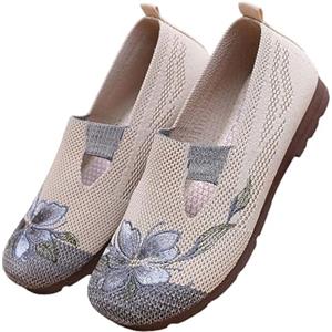 Generisch Ballerine da donna comode scarpe da barca ballerina da donna, eleganti scarpe piatte rotonde per il tempo libero, scarpe singole, leggere, classiche, mocassini in tessuto ballerina