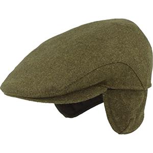 Hut Breiter Breiter Berretto Invernale da Uomo con paraorecchie, 100% Lana, con Protezione per Le Orecchie Pieghevole, Delicato sulla Pelle e Comodo