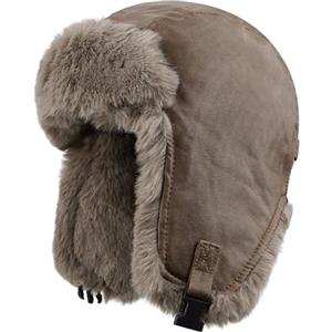 Clakllie Cappello da Aviatore Berretto Antivento Caccia con Paraorecchie Cappello Bombardiere in Pelliccia Sintetica,Berretto Caldo Invernale da Pilota Trapper Uomo Donna Cappellino Ushanka Russo