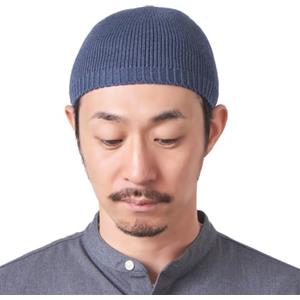 CHARM Cappello Berretto Papalina Uomo - Cappellino Cranio Beanie Donna Seamless Invernale Estivo Fatto in Giappone