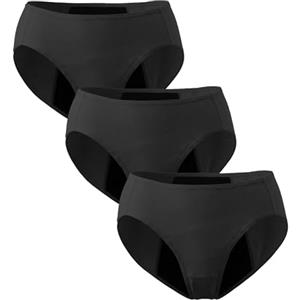 Neione Ragazze Mutande Mestruali Flusso Abbondante Slip Ciclo Mestruale Adolescenti Pacco da 3
