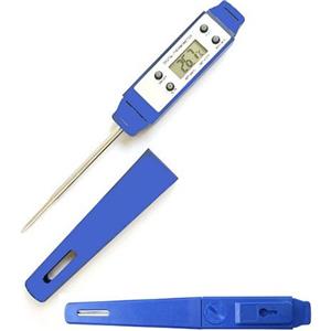 DIW Termometro digitale versatile per arrosti, carne, barbecue, forno, cucina, liquido, laboratorio, E-9C, ampio campo di misurazione