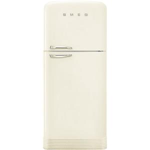 SMEG FAb50RCR5, Capacità netta totale 524 l, Rumorosità: 41 dB(A), 2 ripiani, Dimensioni: L 79,6 cm A 192,1 P 80,5 cm, Panna, Classe E