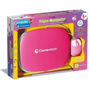 Clementoni Il mio primo computer con mouse Pink 16657 di Clementoni
