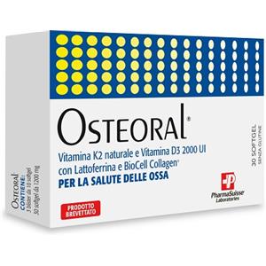 PHARMASUISSE LABORATORIES Srl OSTEORAL 30 CAPSULE MOLLI
