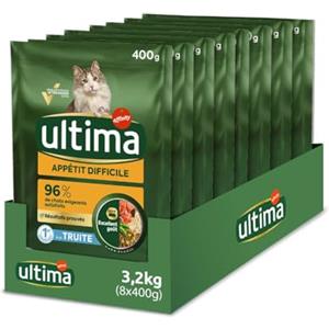 Ultima - Appetito per gatto, 400 g, confezione da 8
