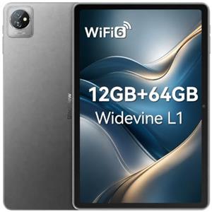 Blackview Tab70 WiFi tablet in offerta, tablet 10 pollici tablet android, tablet con tastiera, 12GB+64GB espandibile fino a 2TB con scheda TF, processore 2,0 GHz, WiFi 6 e Bluetooth 5.0