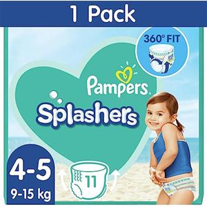 Pampers Splashers 11 Couches de Bain Jetables 9-15kg Pampers