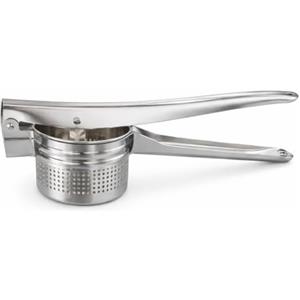 GC GLOBALCOMMERCE Schiacciapatate Ergonomica in Acciaio Inox | Pressa Patate Robusta per Cucina Domestica e Professionale
