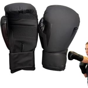 Generisch Guantoni da boxe per donne 12 Once Mitts Pugilato Attrezzatura Esercizi | Guanti Boxe Sacco Pesante Per Casa, Appartamento, Scuola, Palestra, Studio, Fitness, Allenamento, Sport, Uom
