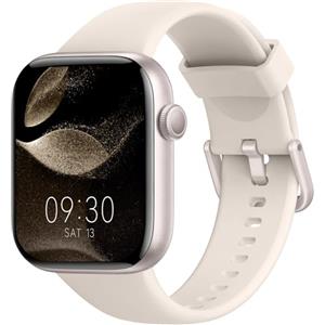 AcclaFit Smartwatch Uomo Donna, 1.85" Orologio Smartwatch con Effettua/Risposta Chiamate, 113 Sportive Smart Watch con Contapassi/SpO2/Sonno/Cardiofrequenzimetro, Impermeabil IP68 per iOS Android